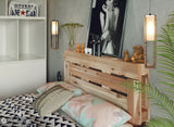 Pallet Platform Bed for Full Size Mattress
