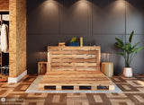 The King Pallet Bed
