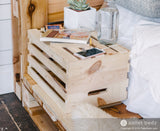 Crate Side Table