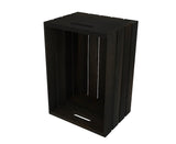 Pallet Crate Side Table - Nightstand for your Pallet Bed - Espresso