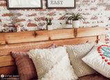 The Oversized Queen Pallet Bed