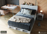 The Queen Pallet Bed