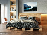The Oversized Queen Pallet Bed