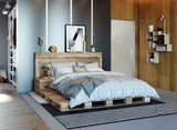 Pallet Bed Platform Bed - Queen Size