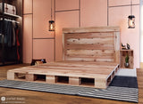 Pallet Bed Platform Bed - by PalletBedz - Queen Size