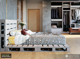 The Twin Pallet Bed