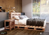 The Twin Pallet Bed