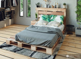 The Twin Pallet Bed