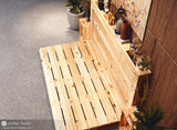 The Daybed - Twin Size Pallet Bed by Pallet Bedz