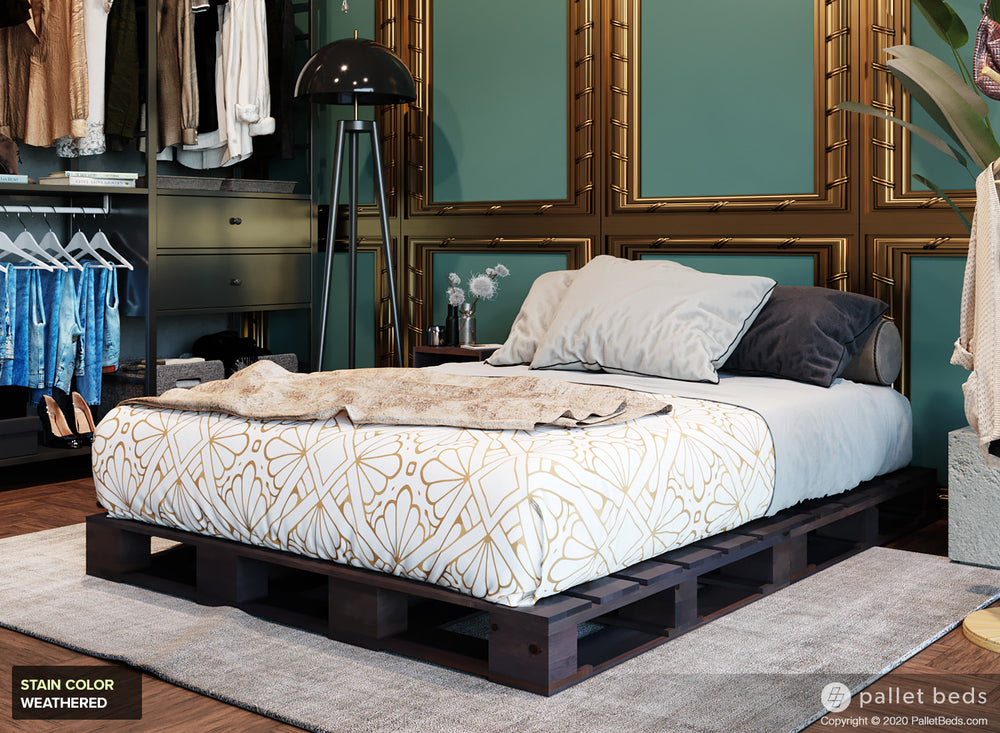 The Full Size Platform Pallet Bed - The Pallet Beds Co.