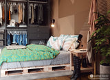 King Size Platform Bed - Pallet Style Bed by Pallet Bedz Co.