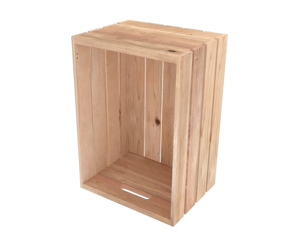 Pallet Crate Side Table - Nightstand for your Pallet Bed - Natural
