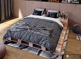 Queen Size Platform Bed - Pallet Style Bed by Pallet Bedz Co.